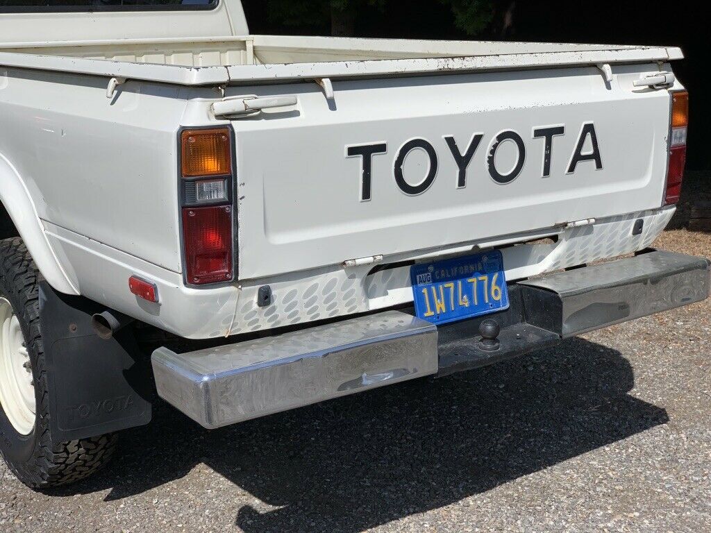 1980 toyota deluxe 4x4 pick up california all stock no rust long bed a/c