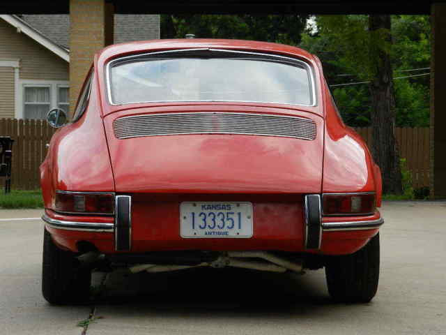 1967 porsche 912 (originally 911) running, restored