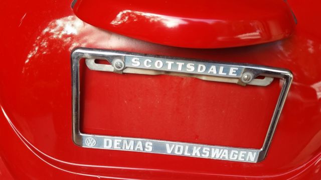 1971 vw super beetle, rust free from arizona