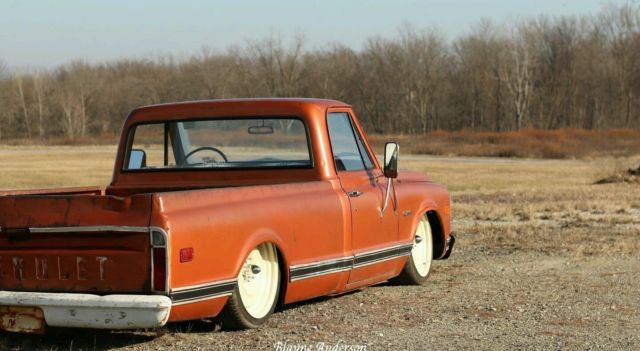 1970 chevy c10 rat rod, hot rod, bagged, air ride, custom, patina!
