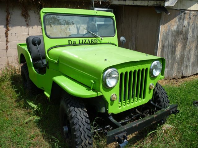 1955 cj-3b willys jeep