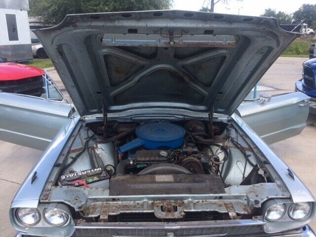 driver condition 1966 silver mink thunderbird town coupe