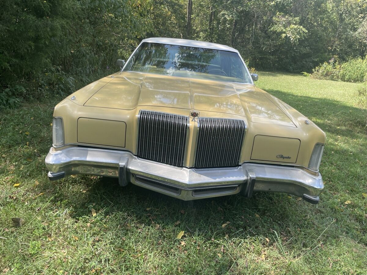 1977 chrysler new yorker brougham sedan yellow 4 dr hardtop
