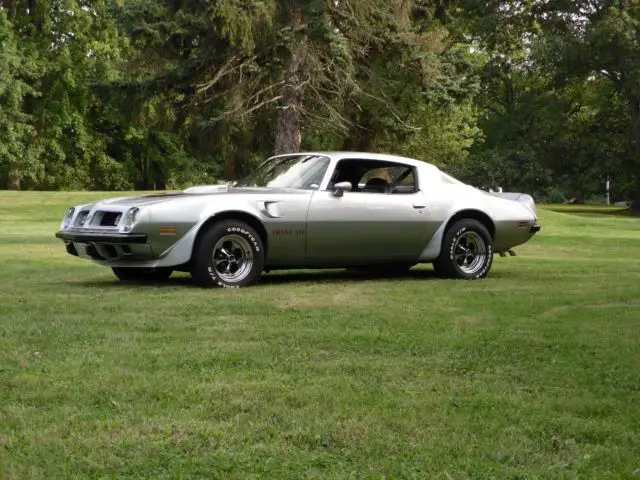(no reserve) unrestored 1975 pontiac trans am numbers matching 4-speed original