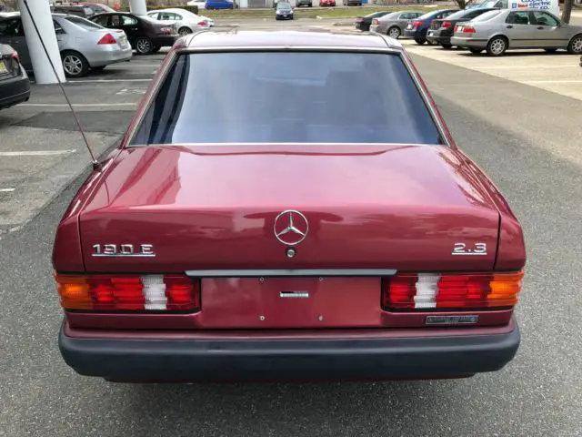 '93 mercedes-benz 190e 2.3 low miles. no reserve. clean car fax and rust free!