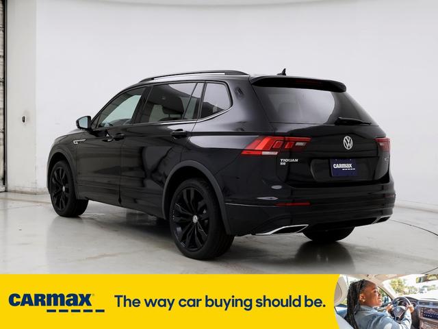 2021 volkswagen tiguan se r-line black