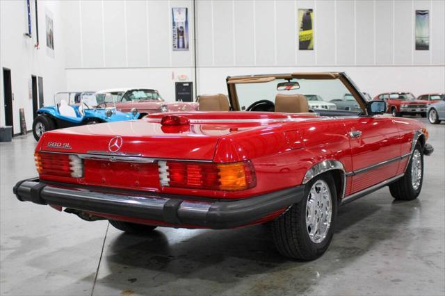 1986 mercedes-benz s-class 560 sl 2dr convertible