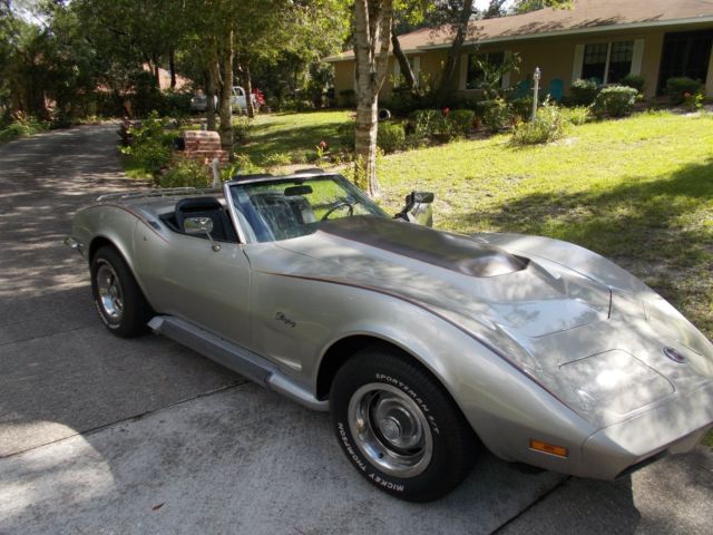 1973 corvette stingray convertible roadster no reserve!!