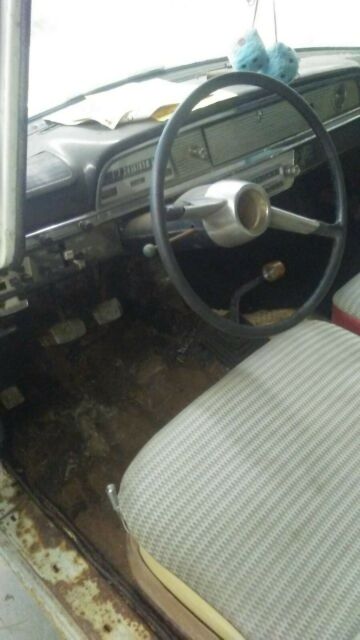 1958 rambler super cross country station wagon 3 speed barn find