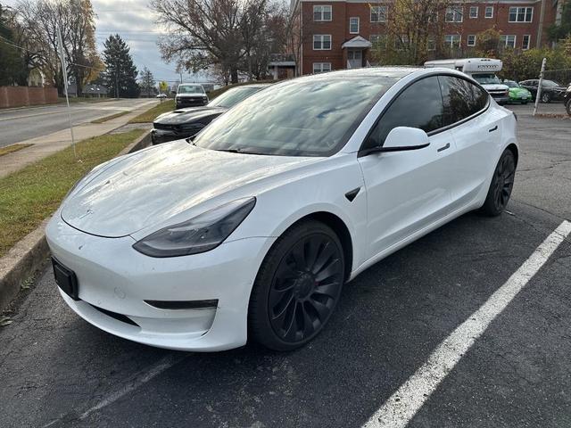 2021 tesla model 3 performance