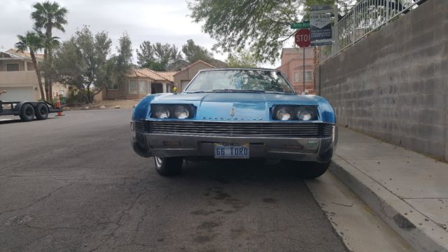 mostly original 66 deluxe toronado only 1 previous owner survivor a/c desert car