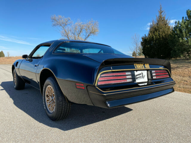 1977 pontiac trans am special edition tribute, fisher t-tops, 6.6 litre - auto