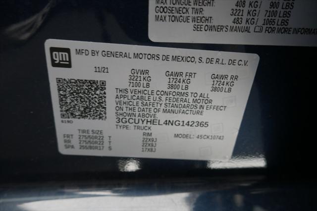 2022 chevrolet silverado 1500 high country