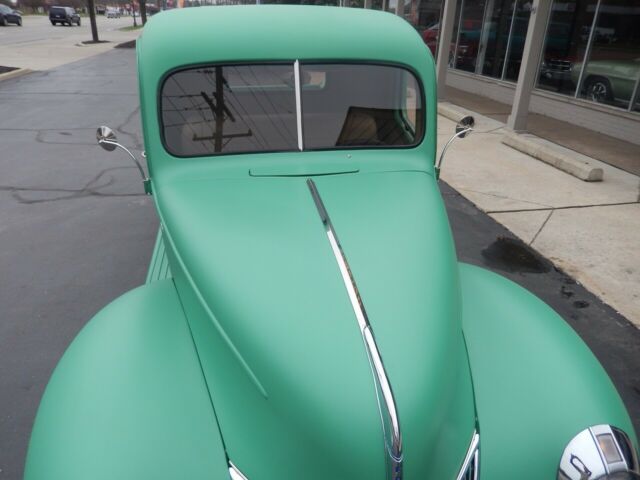 1940 ford 3 window pickup all steel 350 a/c leather
