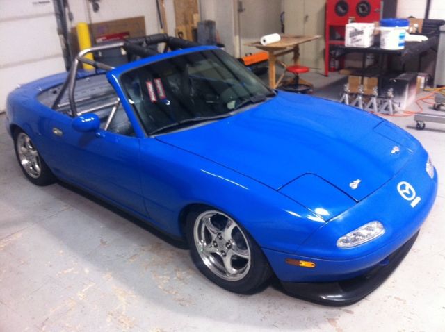 1990 mazda miata race car, track car, spec racer