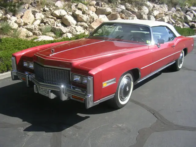 1976 cadillac eldorado convertable