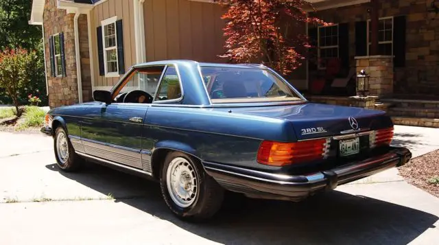 mercedes-benz 1984 380 sl 43,000 original miles both tops nice!