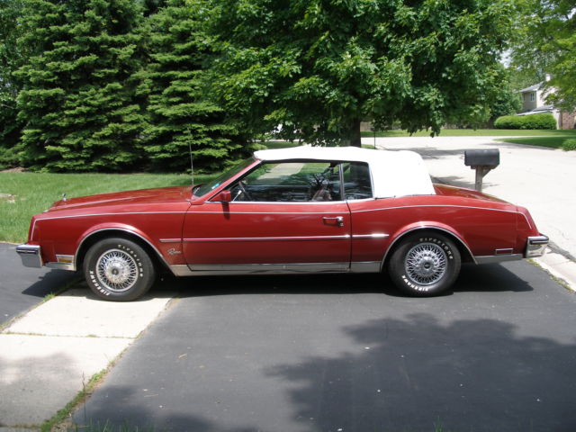 1985 buick riviera base convertible 2-door 5.0l