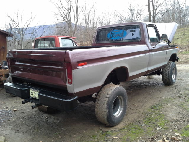 1978 ford f-150 4x4 v-8 four speed