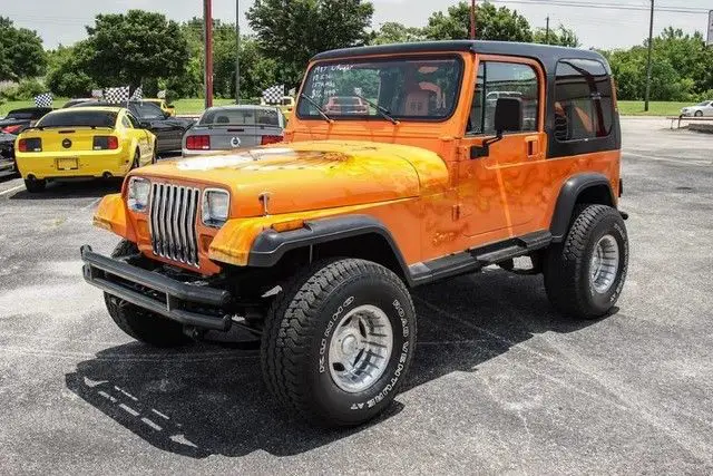 harley davidson jeep laredo v8 conversion look!!