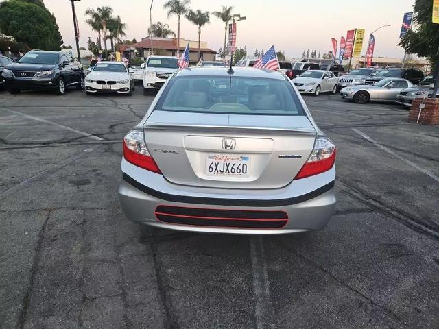 2012 honda civic hybrid base