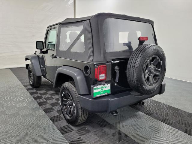 2017 jeep wrangler sport