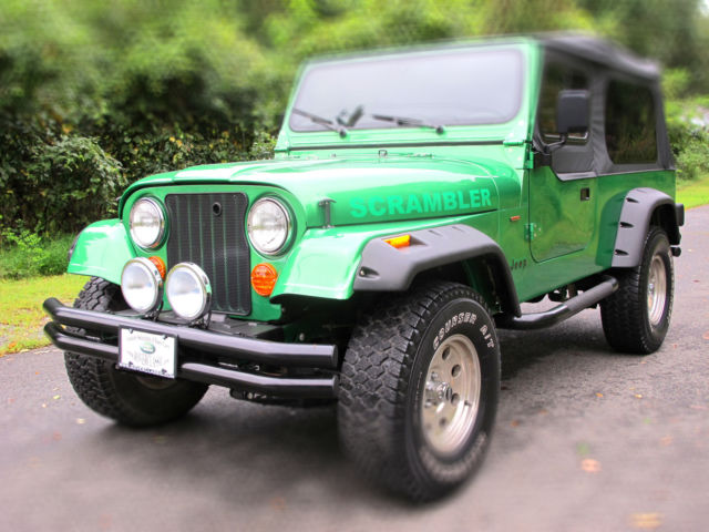 1982 jeep cj-8 scrambler ... v8 318cui 5.2l mpi