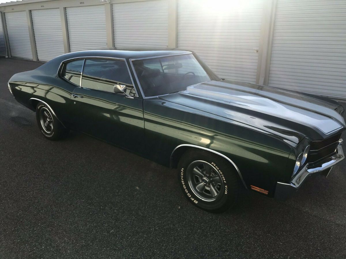1970 chevelle malibu; full restoration, 58k original miles, number matching!
