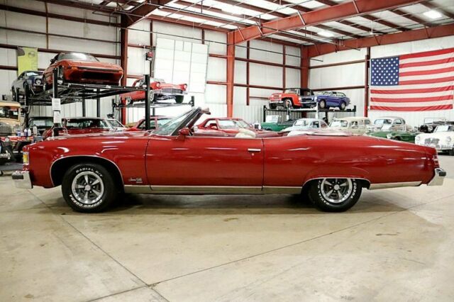 1975 pontiac grand ville convertible 85735 miles red convertible 400ci v8 automa
