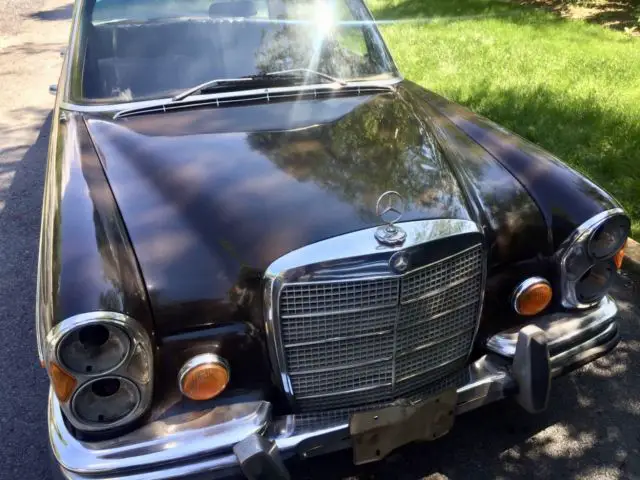 1972 mercedes benz 300sel 2.8 w109 tobacco brown/cognac complete rare! 4.5 6.3