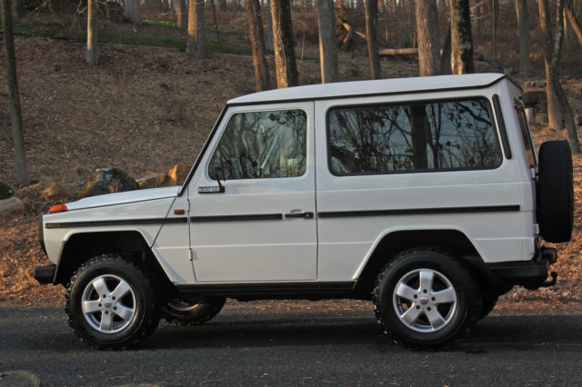 1989 mercedes-benz 300gd pearl white, 65k miles