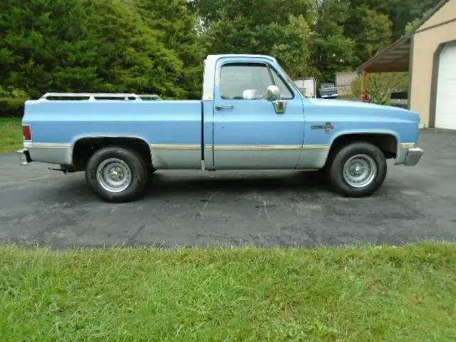 1985 chevy scottsdale short bed one owner low mileage ac/pd/pw/ps