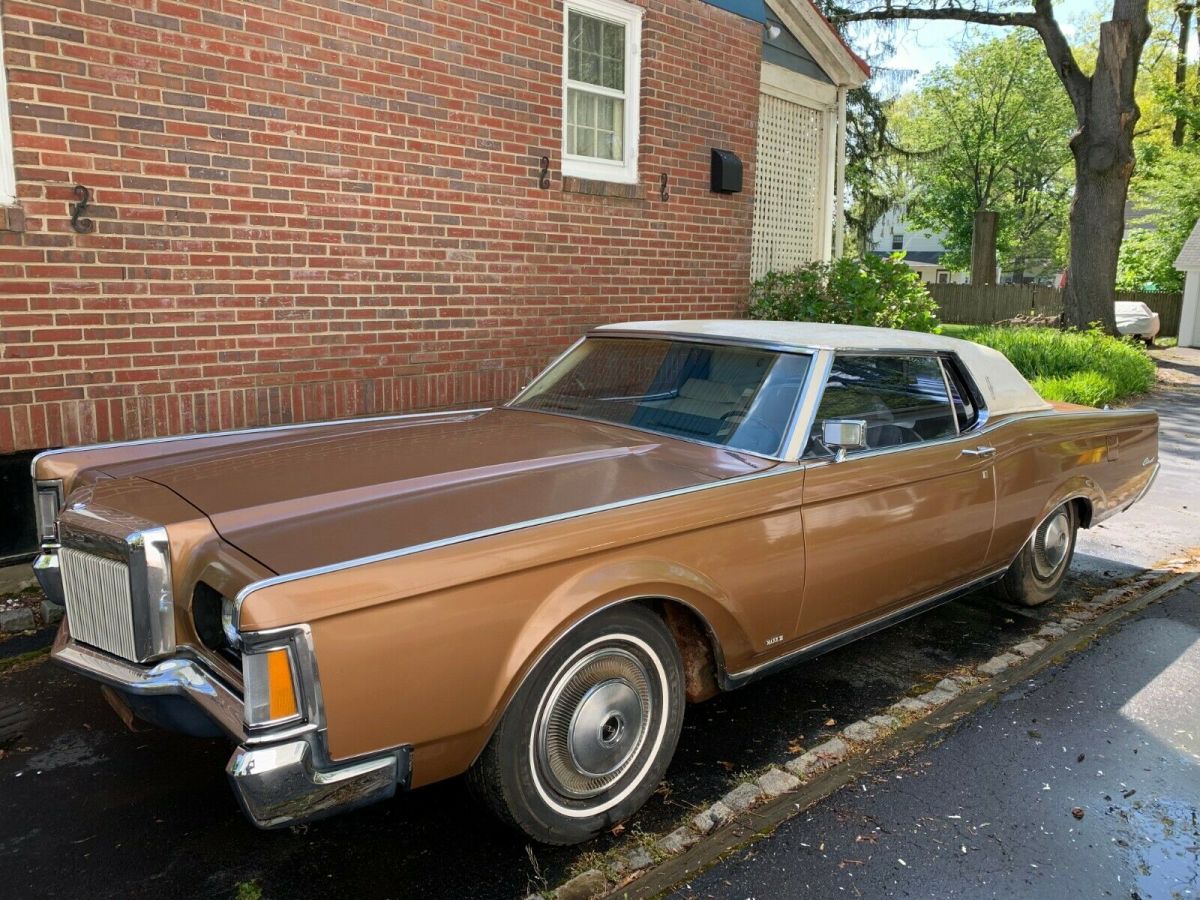 1971 lincoln mark iii, runs strong, lots of parts included