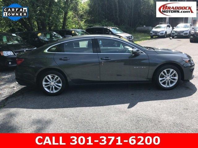 used 2018 chevrolet malibu lt w/ 1lt braddock heights, md 21714 for sale in braddock heights, maryland