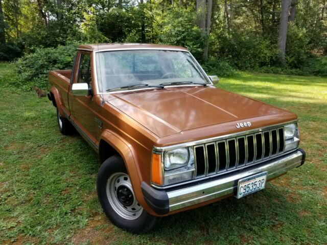 1986 jeep comanche xls pickup with only 76,100 miles