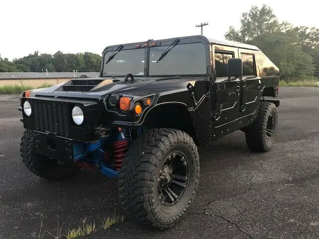 hummer h1 custom full rebuild with new chassis, drivetrain, low low mile & more!