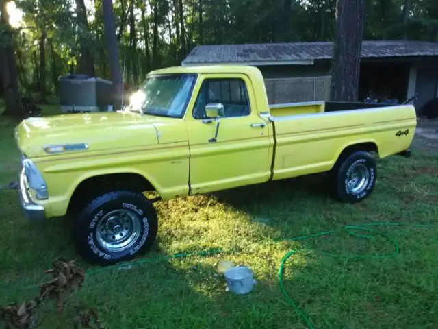 1967 ford f100 4wheel drive 428 cobra jet 4 speed lifted pickup