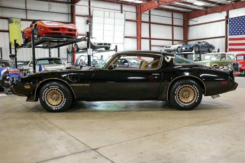 1981 pontiac firebird trans am 37471 miles black coupe 4.9l v8 3-speed automatic