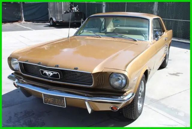 1966 ford mustang coupe 8-cylinder automatic