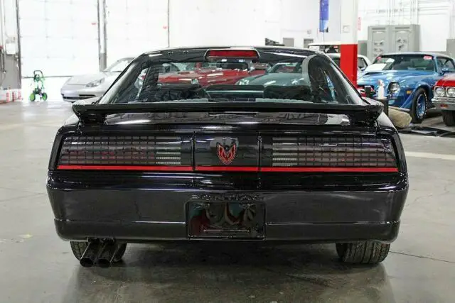 1986 pontiac trans am 15727 miles black 383cid v8 automatic