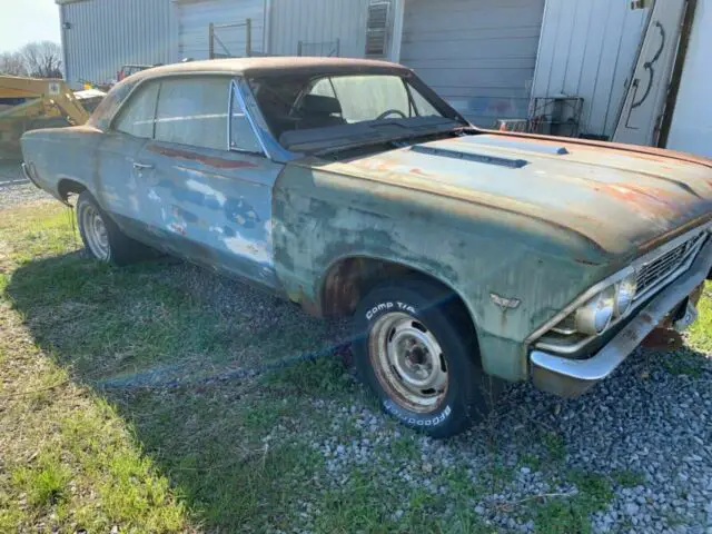 1966 chevrolet chevelle 396 ss 4spd car great restore project
