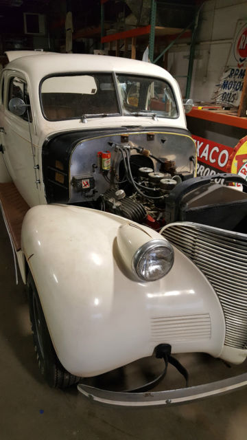 1939 chevrolet barn find hot rod pontiac tri-power motor