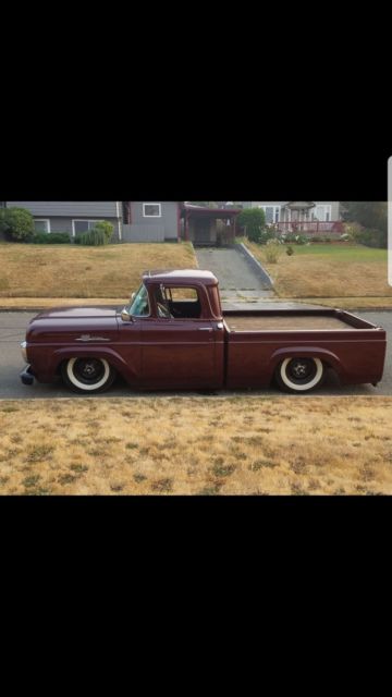 1958 ford f100 short box bagged