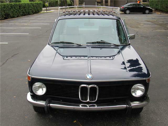 1974 bmw 2002 tii coupe 22,224 miles atlantic blue 041 manual