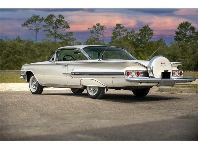 1960 chevrolet impala ermine white bubbletop sport coupe original miles