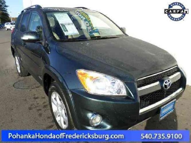 2010 toyota rav4 ltd in fredericksburg, va
