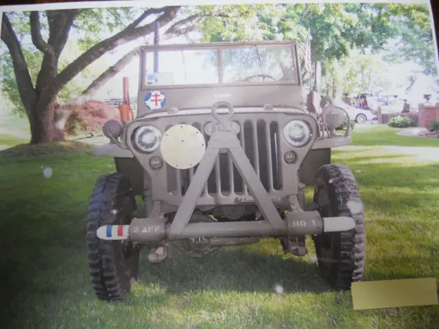 1944 military mb willys jeep