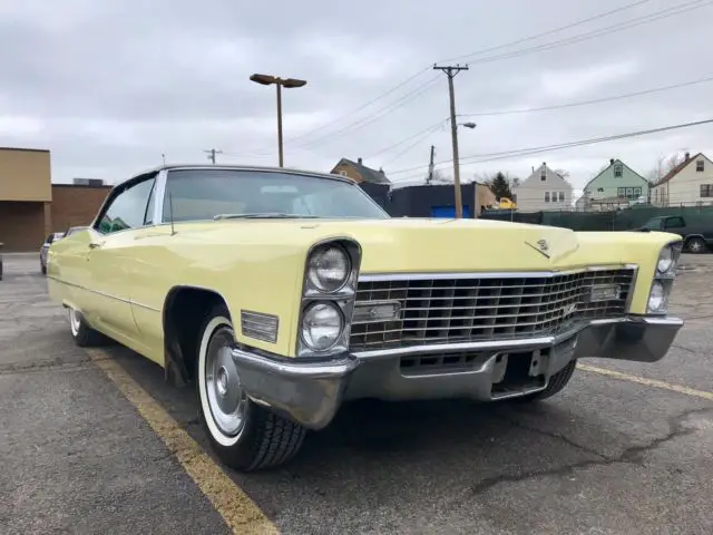 1967 cadillac deville convertible runs and drives great very solid car
