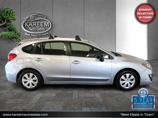 2016 subaru impreza 2.0i