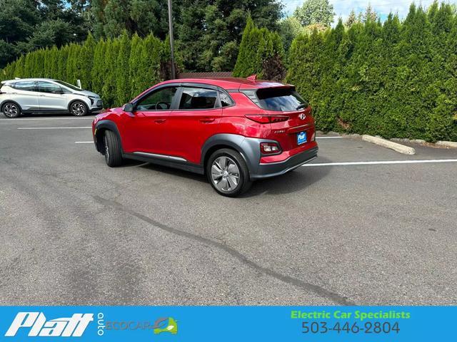 2021 hyundai kona ev limited sport utility 4d